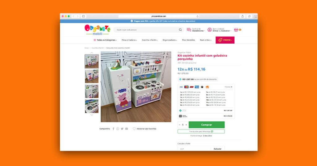 organize-mobili-ecommerce5 Organize Mobili Móveis Infantil - Ecommerce, Loja Virtual, Vender Online, Criar loja virtual - MídiaMatic Agência de Marketing Digital