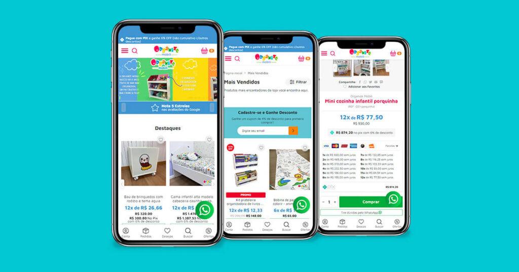 organize-mobili-ecommerce6 Organize Mobili Móveis Infantil - Ecommerce, Loja Virtual, Vender Online, Criar loja virtual - MídiaMatic Agência de Marketing Digital