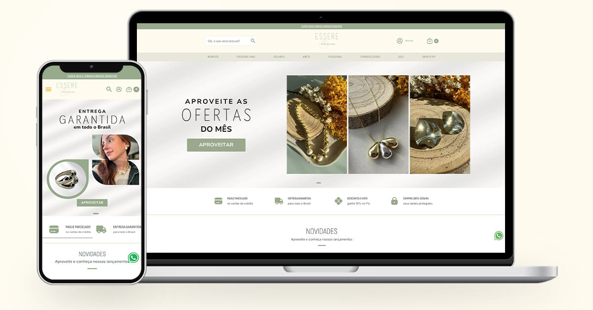 Essere Acessórios MídiaMatic Agência de Marketing Digital - Rio de Janeiro, Teresópolis, Copacabana, Ipanema, Teresópolis, Barra da Tijuca, Recreio, Petrôpolis - Ecommerce, Loja Virtual, Campanhas, Anúncios, Tráfego Pago, Publicidade Digital, propaganda, loja online